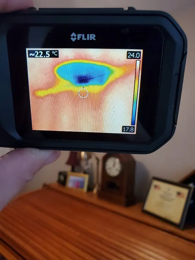 Thermal imaging inspection for water damage in Lititz
